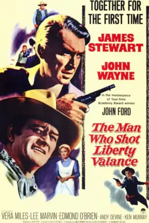 Poster to the movie "The Man Who Shot Liberty Valance" #754036