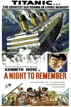 Poster to the movie "A Night to Remember" #354988