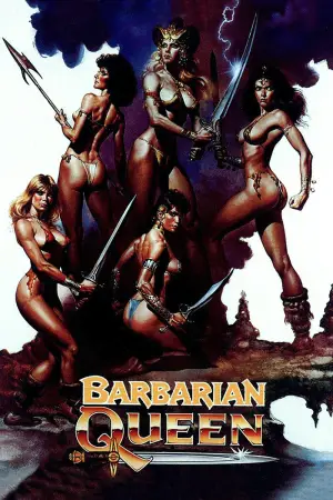 Poster to the movie "Barbarian Queen" #923281