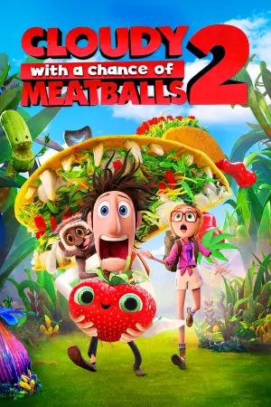 Poster to the movie "Cloudy with a Chance of Meatballs 2" #285238
