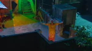 Backdrop to the movie "Shri Swapankumar-er Badami Hyena