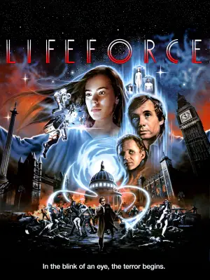 Poster to the movie "Lifeforce" #663024