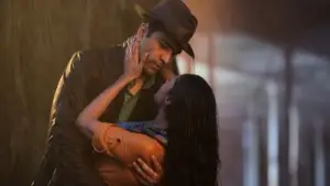 Backdrop to the movie "Shri Swapankumar-er Badami Hyena