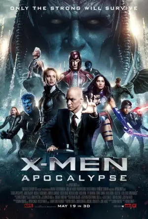 Poster to the movie "X-Men: Apocalypse" #721794