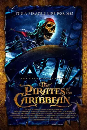 Poster to the movie "Pirates of the Caribbean: The Curse of the Black Pearl" #828890