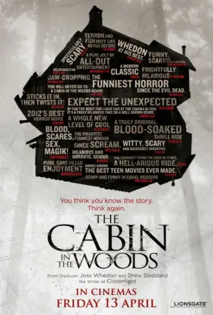 Poster to the movie "The Cabin in the Woods" #696144