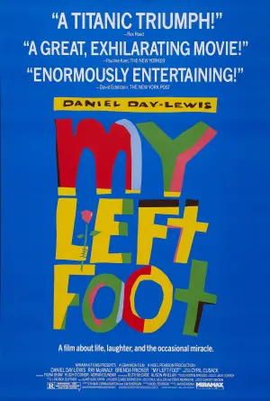 Poster to the movie "My Left Foot: The Story of Christy Brown" #209975