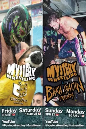 Movie poster "Mystery Wrestling x ChocoPro 2"