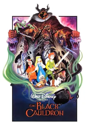 Poster to the movie "The Black Cauldron" #91490