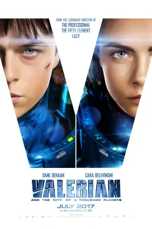 Poster to the movie "Valerian and the City of a Thousand Planets" #614183
