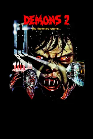 Poster to the movie "Demons 2" #923996