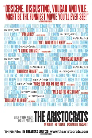 Poster to the movie "The Aristocrats" #623422