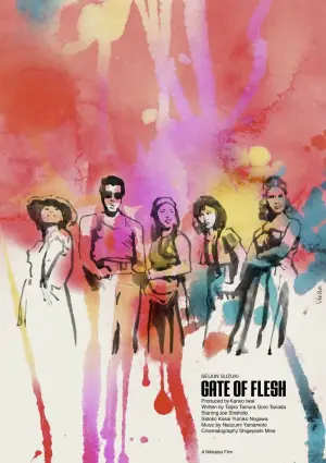 Poster to the movie "Gate of Flesh" #764857