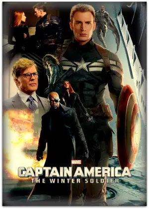 Poster to the movie "Captain America: The Winter Soldier" #613630
