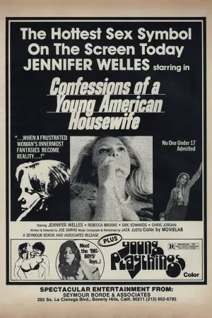 Poster to the movie "Confessions of a Young American Housewife" #588216
