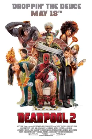 Poster to the movie "Deadpool 2" #579347