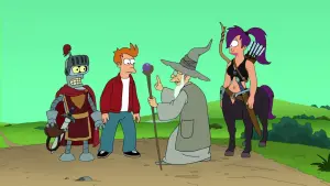 Backdrop to the movie "Futurama: Bender