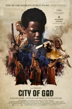 Poster to the movie "City of God" #61483