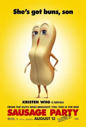 Poster to the movie "Sausage Party" #657673