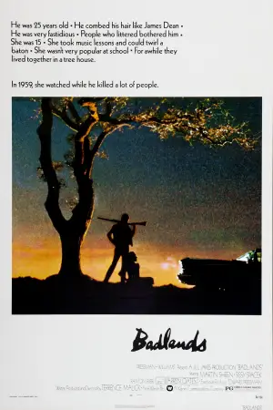 Poster to the movie "Badlands" #667995