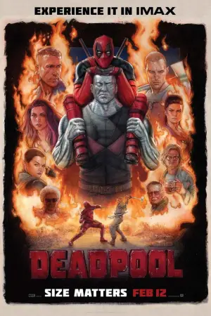 Poster to the movie "Deadpool" #568187