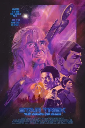 Poster to the movie "Star Trek II: The Wrath of Khan" #474275