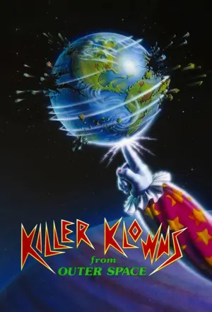 Poster to the movie "Killer Klowns from Outer Space" #114219