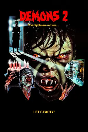 Poster to the movie "Demons 2" #923994
