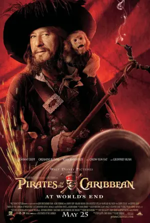 Poster to the movie "Pirates of the Caribbean: At World