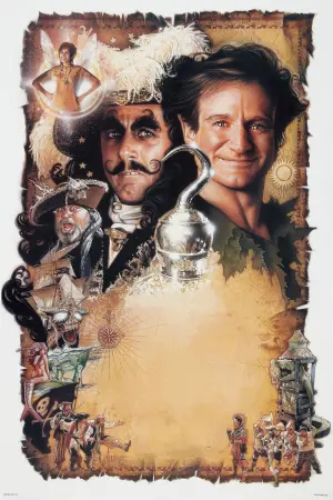 Poster to the movie "Hook" #260002