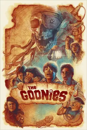 Poster to the movie "The Goonies" #647199