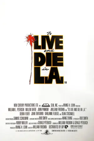 Poster to the movie "To Live and Die in L.A." #943009