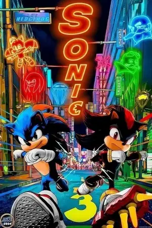 Poster to the movie "Sonic the Hedgehog 3" #552246