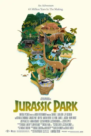 Poster to the movie "Jurassic Park" #598239