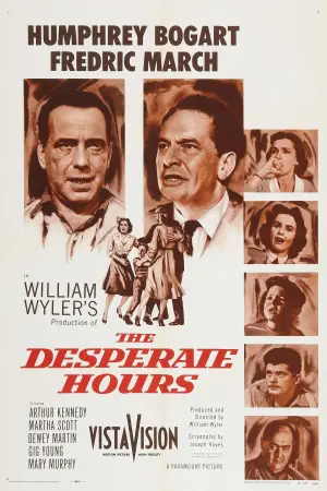 Poster to the movie "The Desperate Hours" #719511