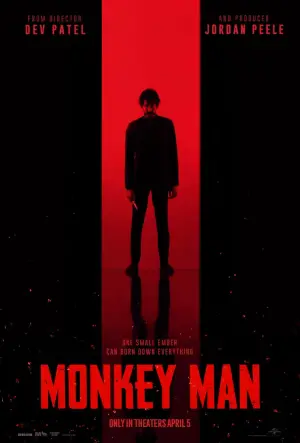 Poster to the movie "Monkey Man" #598306