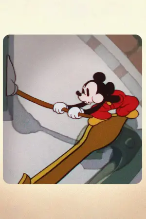 Movie poster "Clock Cleaners"