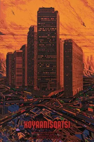 Poster to the movie "Koyaanisqatsi" #154396