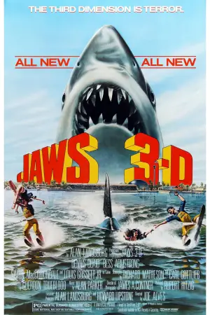 Poster to the movie "Jaws 3-D" #699323