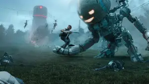 Backdrop to the movie "The Electric State" #570458