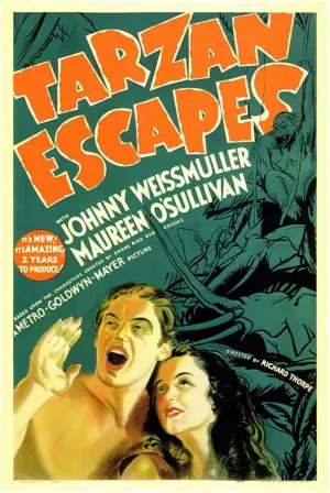 Poster to the movie "Tarzan Escapes" #709182
