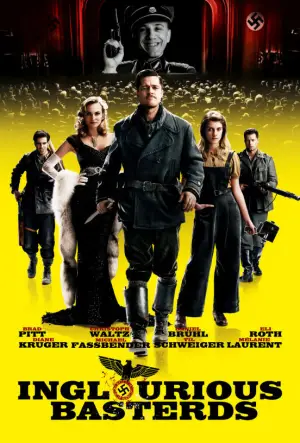 Poster to the movie "Inglourious Basterds" #556760