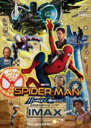 Poster to the movie "Spider-Man: Homecoming" #550406