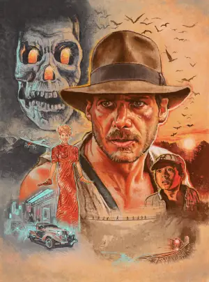 Poster to the movie "Indiana Jones and the Temple of Doom" #587901