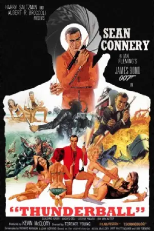 Poster to the movie "Thunderball" #640918