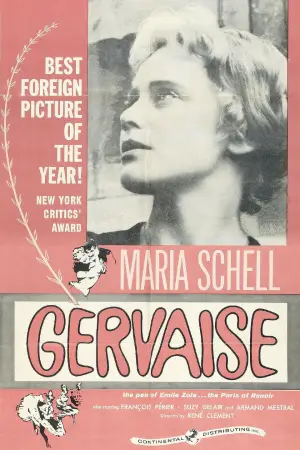 Poster to the movie "Gervaise" #745551