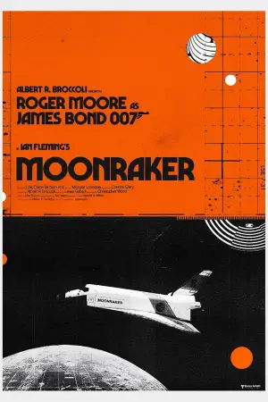 Poster to the movie "Moonraker" #783816