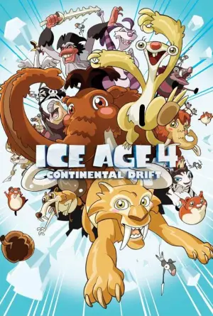 Poster to the movie "Ice Age: Continental Drift" #835407