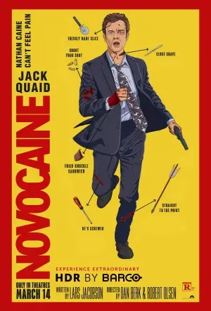 Poster to the movie "Novocaine" #617315