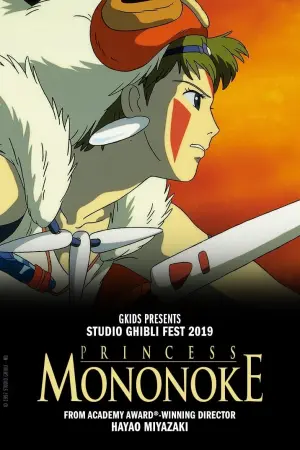 Poster to the movie "Princess Mononoke" #33650